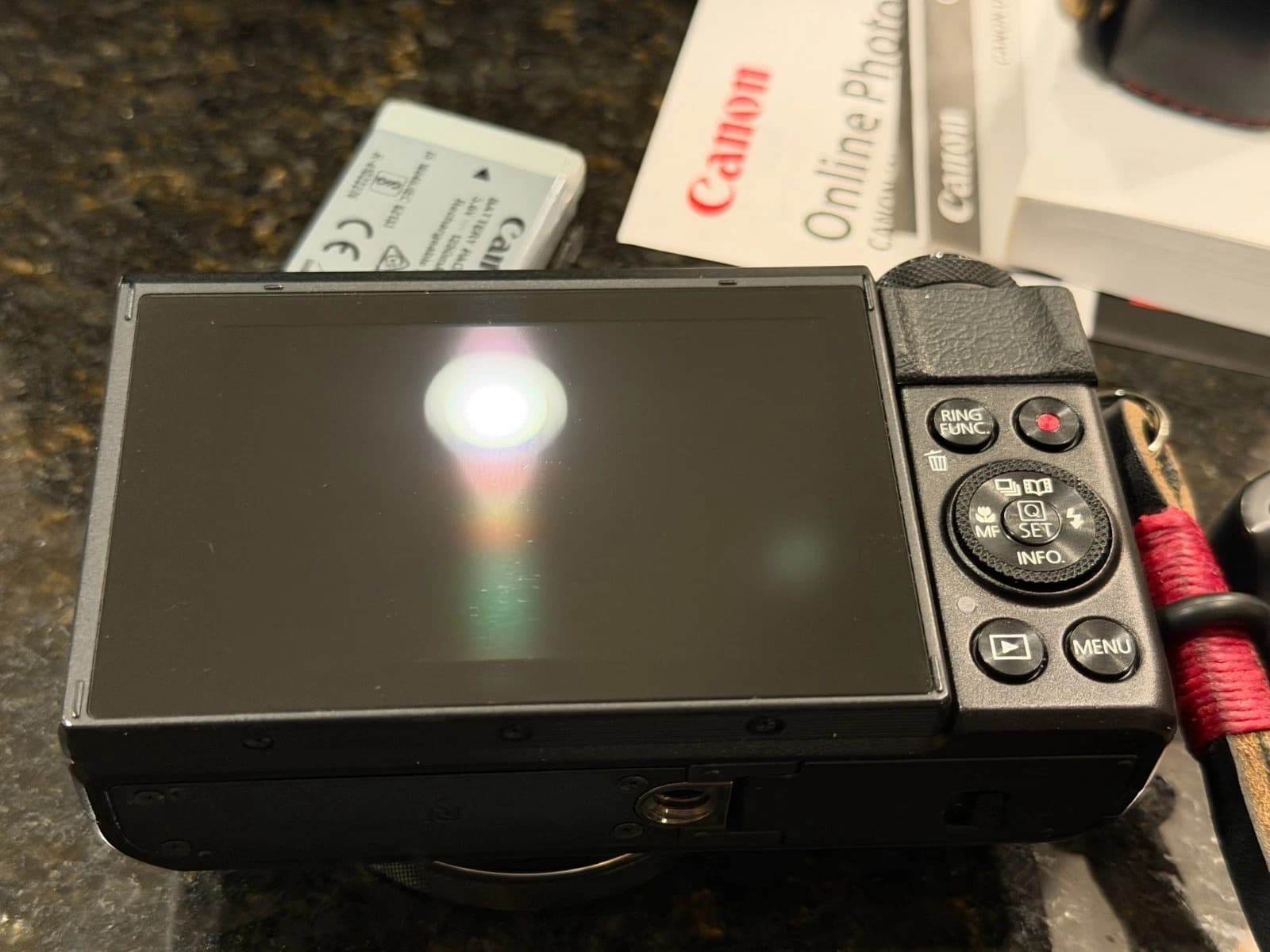 Canon PowerShot G7 X Mark II 20.1MP Compact Digital Camera – Black - Image 1