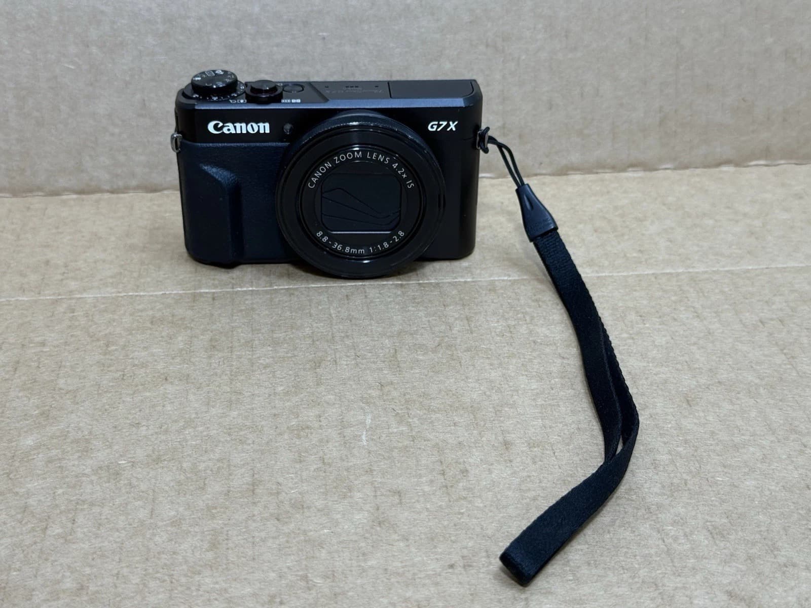 Canon PowerShot G7 X Mark II Compact Digital Camera – Black (4.2× Optical Zoom) - Image 1