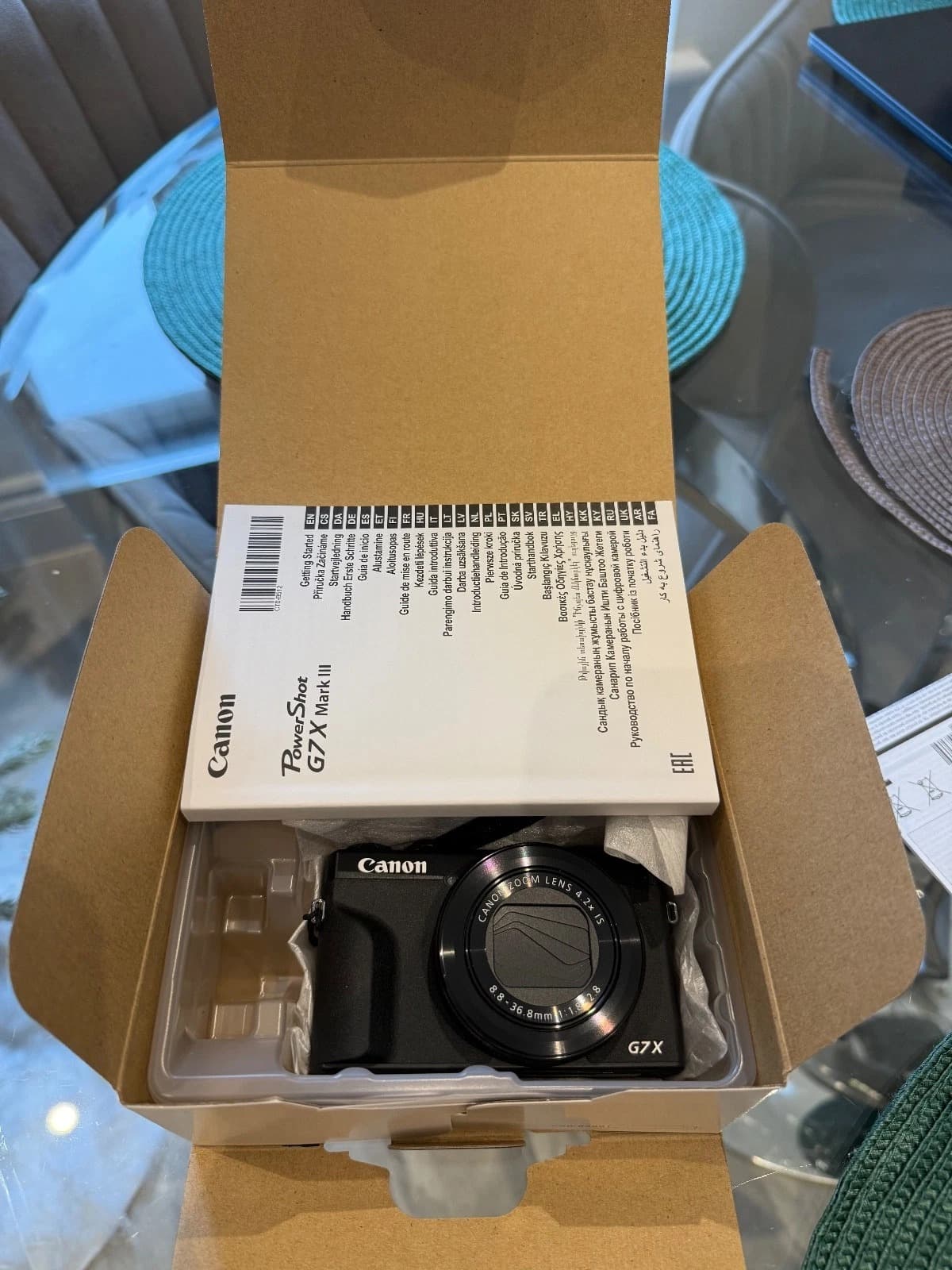 Canon PowerShot G7 X Mark III 20.1MP Digital Camera – Black - Image 1