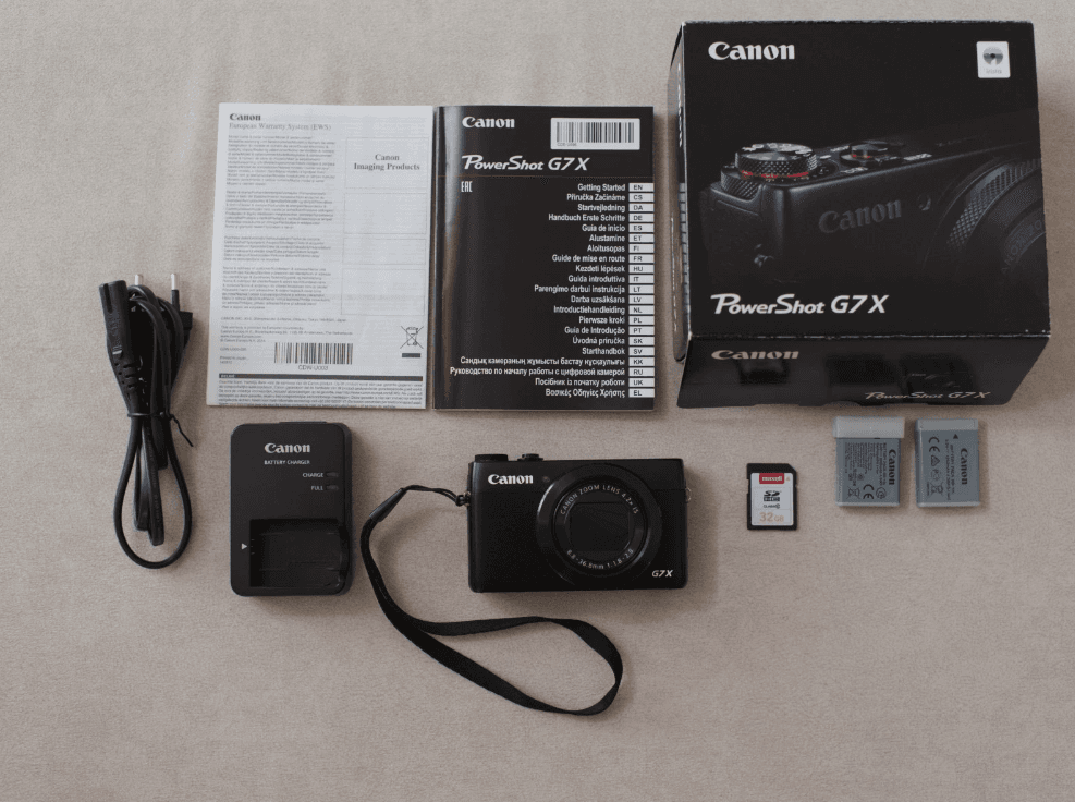 Canon PowerShot G7X Digital Camera — Excellent Condition, Like New - Image 1