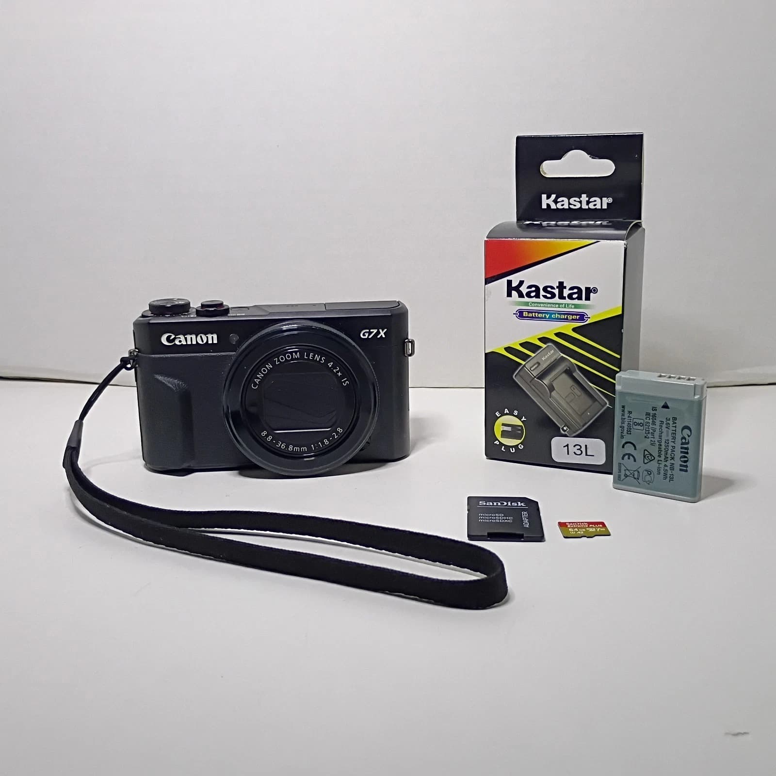 Canon PowerShot G7X Mark II Digital Camera with 3" Flip Screen - Image 1