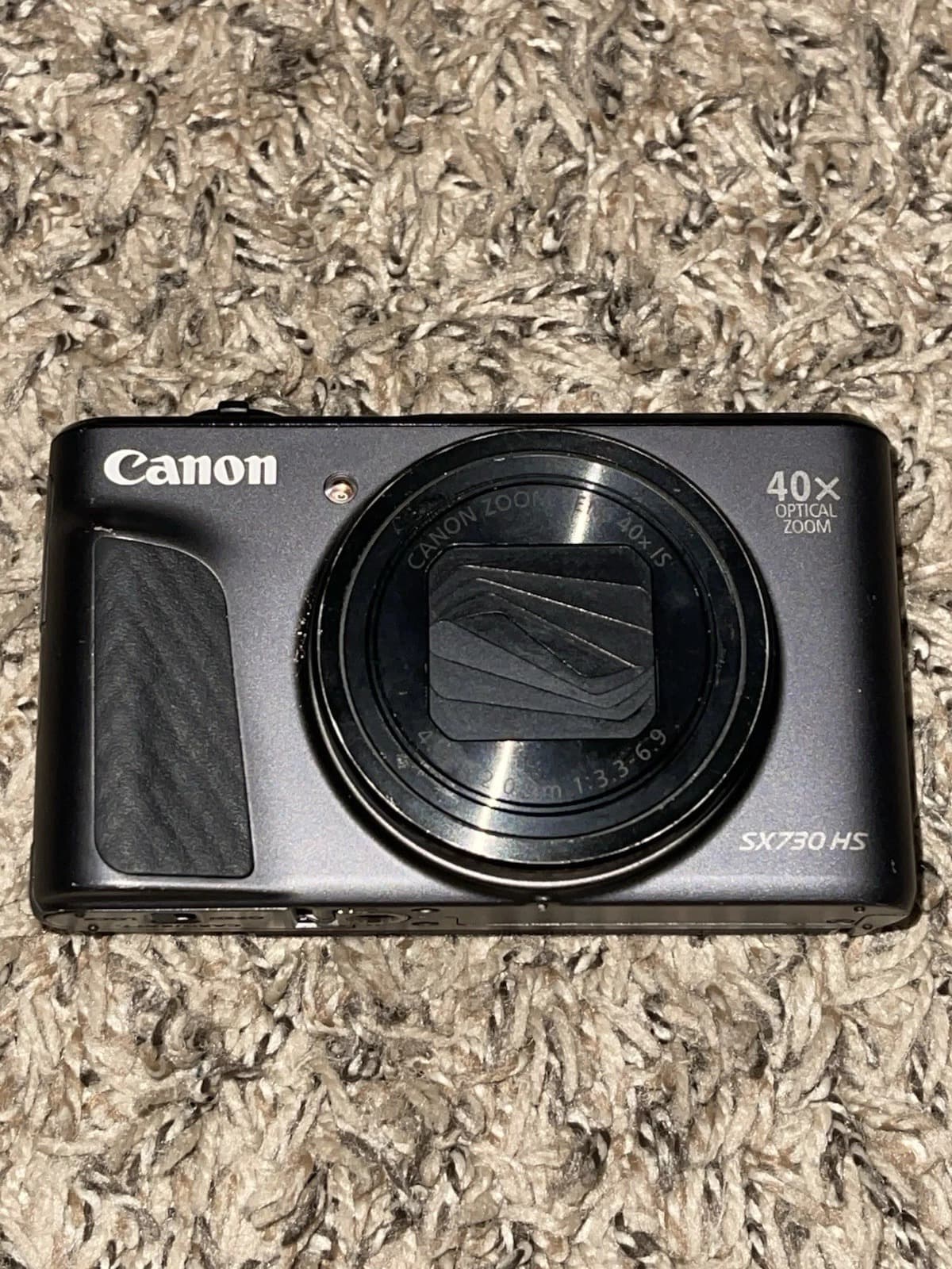 Canon PowerShot SX730 HS – Compact Digital Camera (Black) 20.3MP 40x Zoom - Image 1