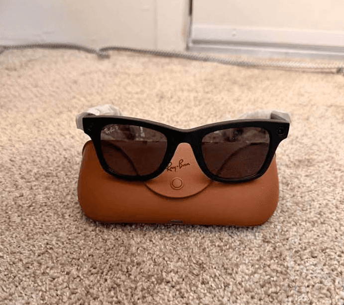 Ray-Ban Meta Wayfarer Gen 1 RW4006 โ Matte Black Smart Glasses - Image 1