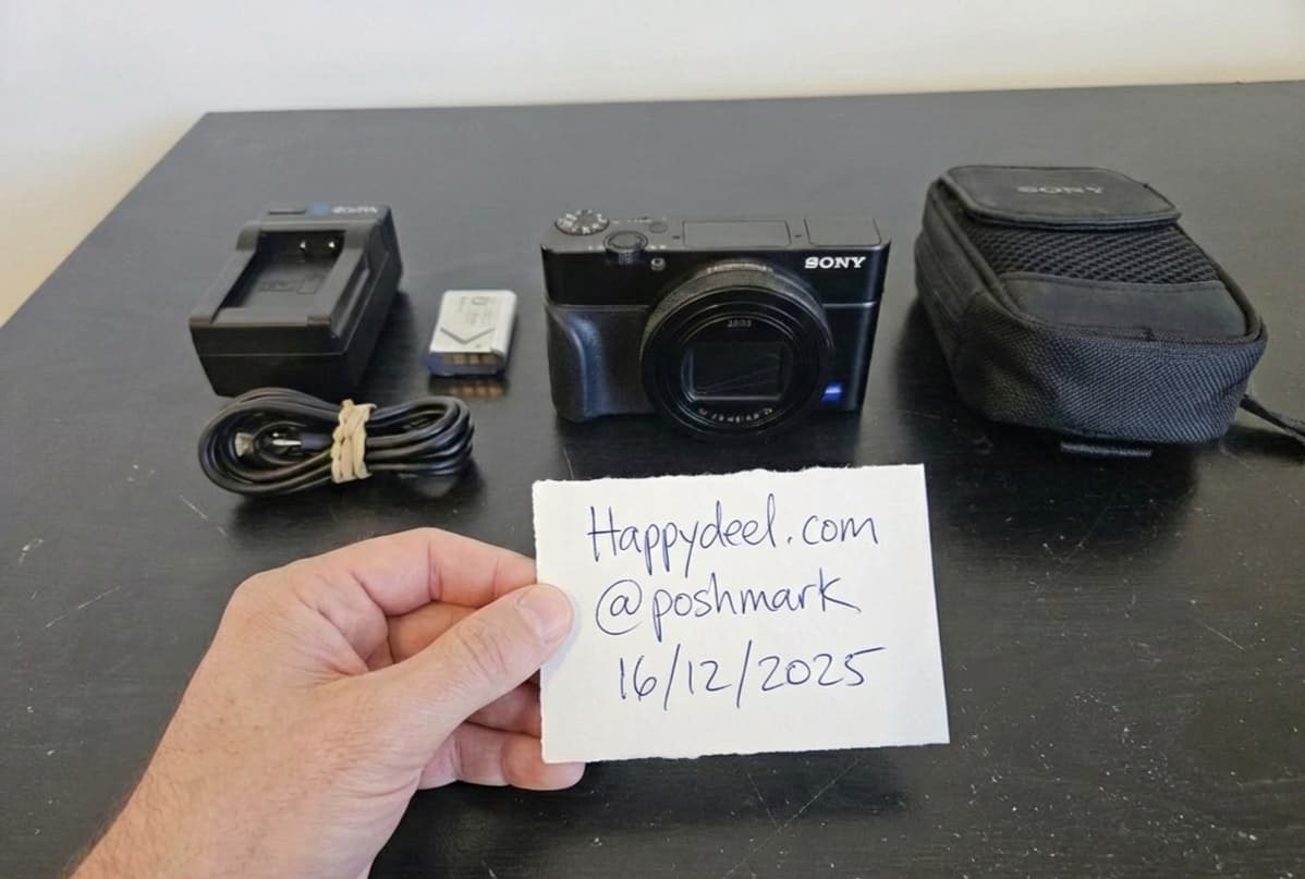 Sony Cyber-shot DSC-RX100 VI M6 Digital Camera UHD 4K30 24-200mm Zoom EXCELLENT - Image 1