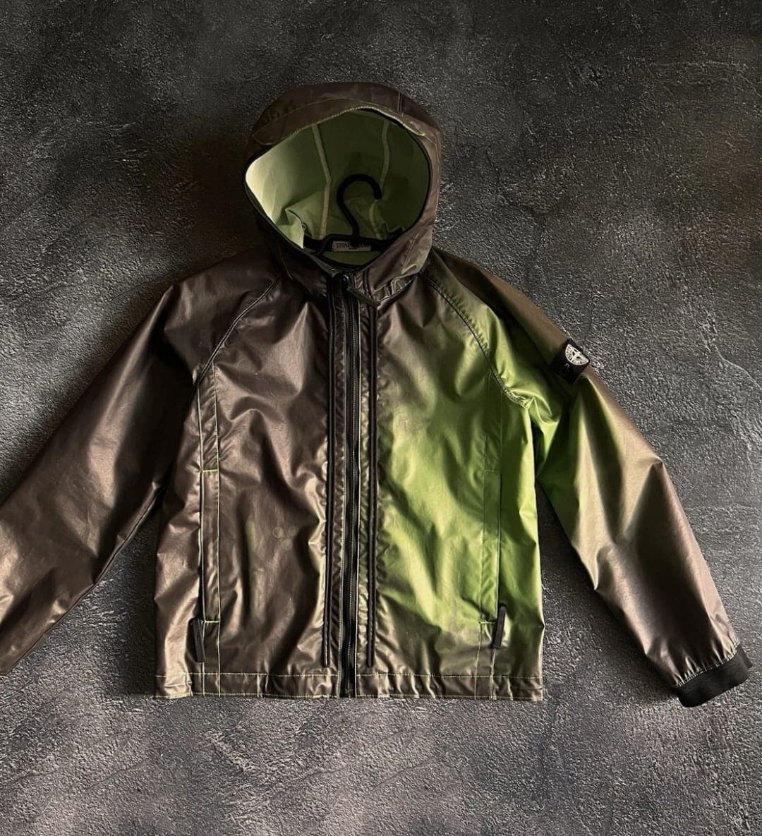 Stone Island SS11 Heat Reactive Hooded Jacket - Size 12/152 Very Vintage - Image 1